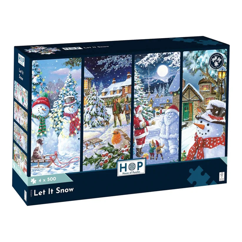 Let it snow 4 x 500pc