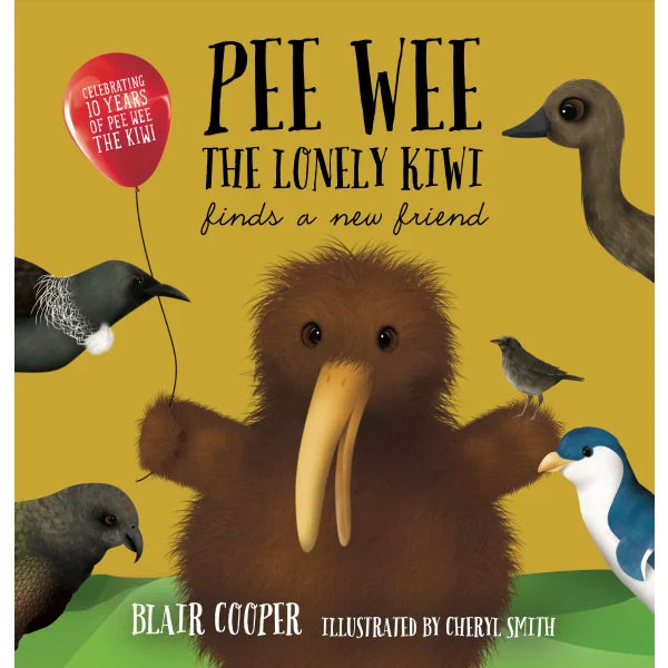 Pee Wee the Kiwi Celebrating 10 Years (8250201178311)