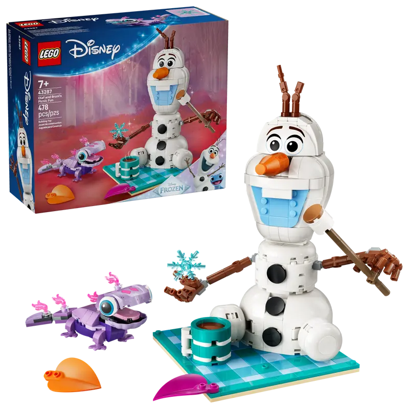 Lego Disney Olaf and Bruni's Picnic Fun 43287