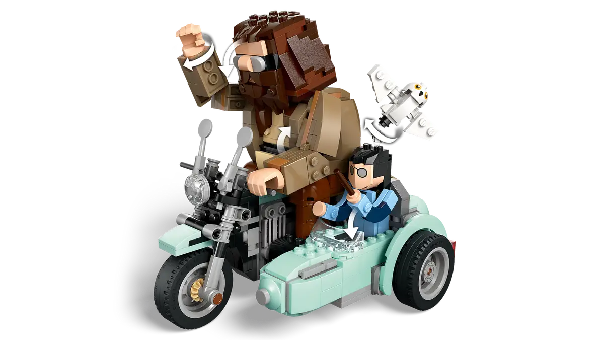 Lego HP Hagrid & Harrys Motorcycle Ride 76443 (8297758458055)