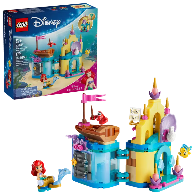Lego Disney Ariel's Magical Mini Palace 43285