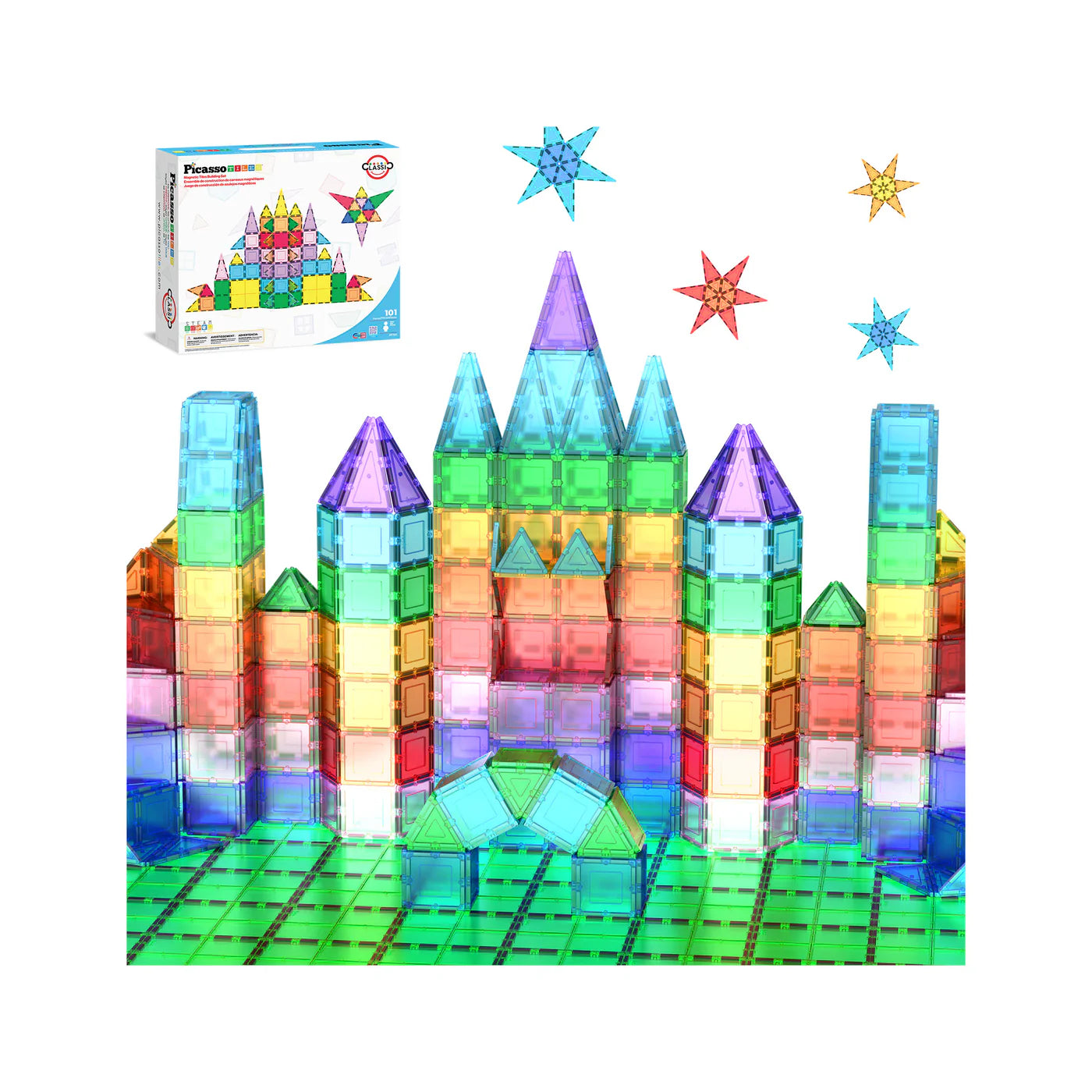 Magentic Building Tiles 101pc