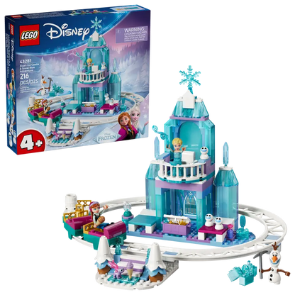 Lego Disney Elsa's Ice Castle & Snow Ride 43281