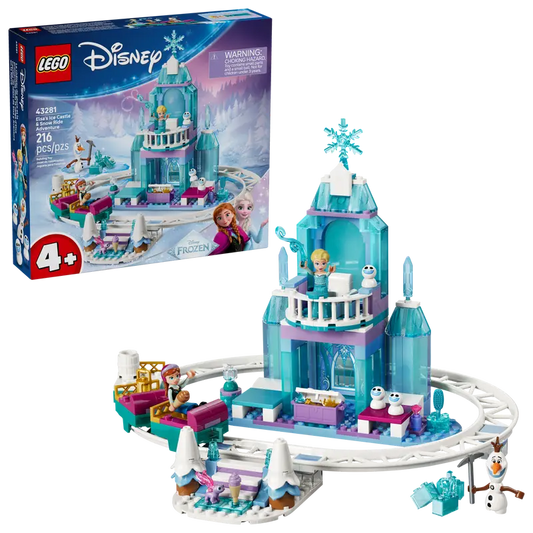 Lego Disney Elsa's Ice Castle & Snow Ride 43281