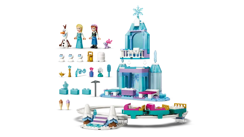 Lego Disney Elsa's Ice Castle & Snow Ride 43281