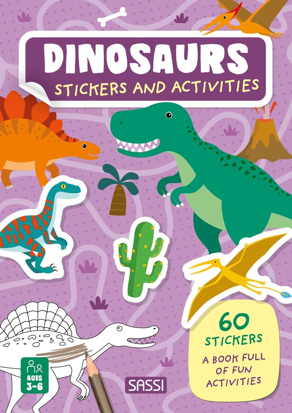 Sassi Activity Book - Dinosaurs (8384444760263)