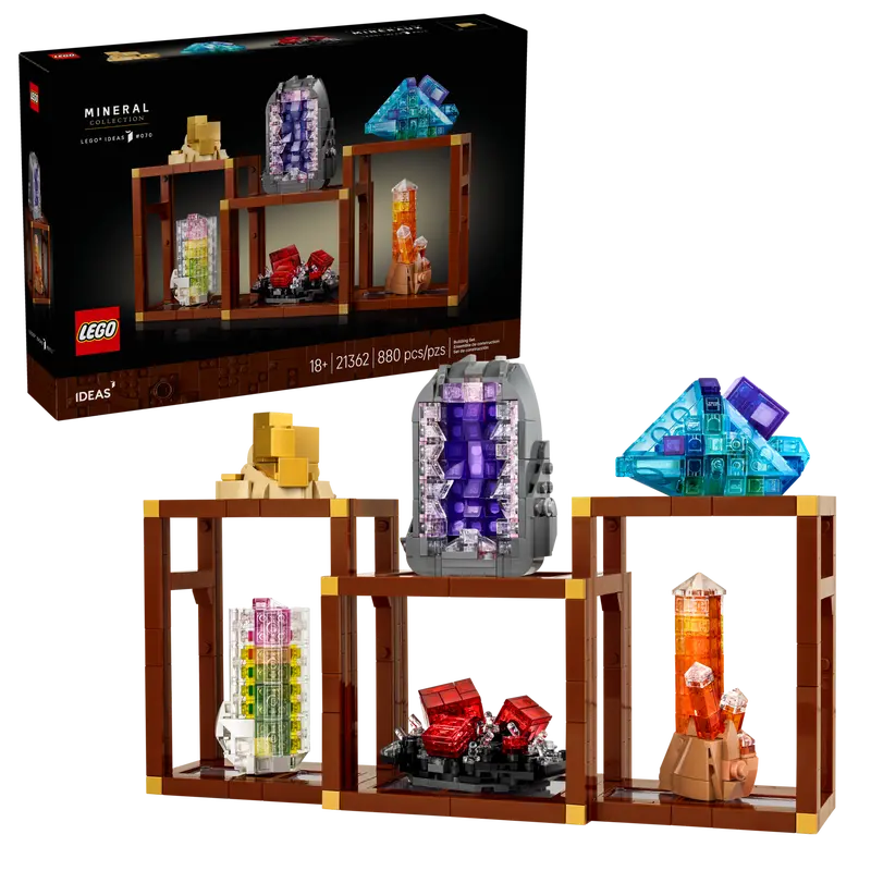 Lego Ideas Mineral Collection 21362 (8507350450375)