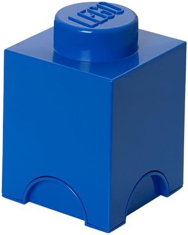 Lego Storage Brick 1 Blue (7697952964807)