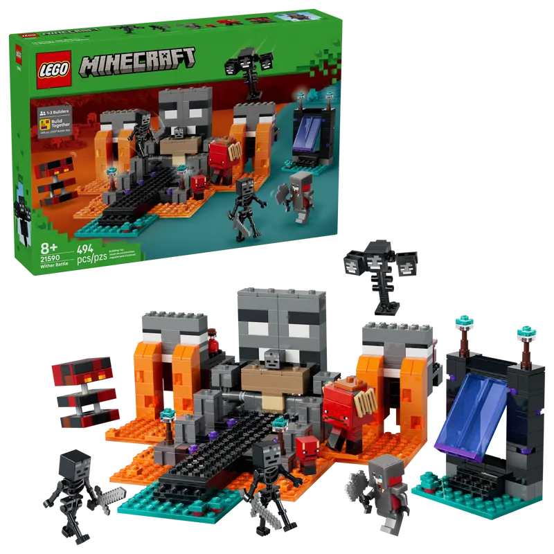Lego Minecraft Wither Battle 21590