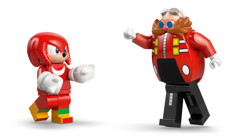 Lego Sonic Knuckles vs Dr Eggman Egg Mech 77005 (8432553623751)