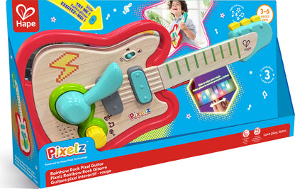Hape Pixelz Rainbow Rock Guitar