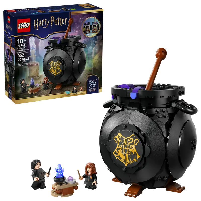 Lego HP Cauldron Secret Potions Classroom 76464