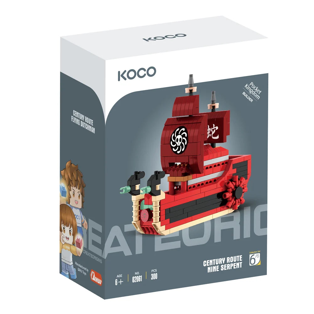 Koco Red Ship 300pc