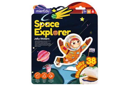 Mieredu Space Explorer Jelly Stickers
