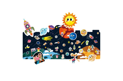 Mieredu Space Explorer Jelly Stickers