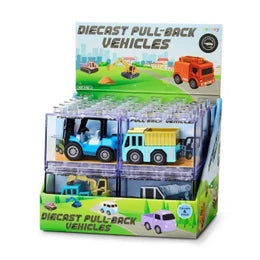 Pull Back Vehicles Construction Series