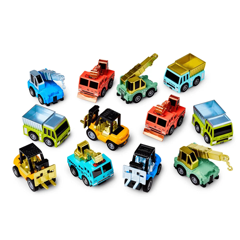 Pull Back Vehicles Construction Series