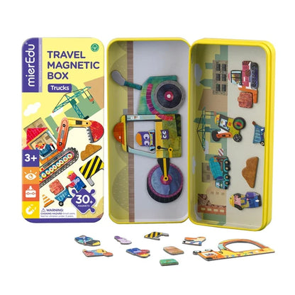 Magnetic Puzzle Trucks