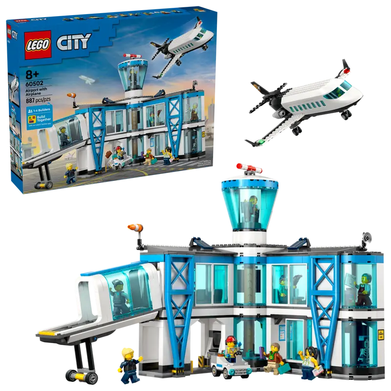 Lego City Airport with Airplane 60502