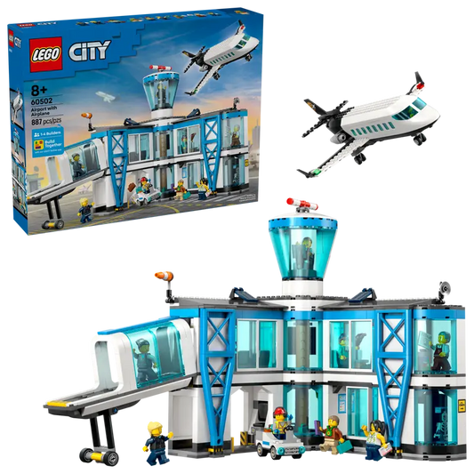 Lego City Airport with Airplane 60502