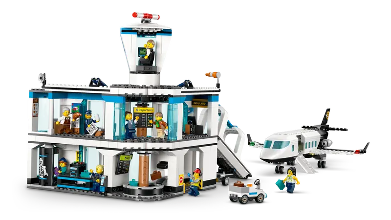 Lego City Airport with Airplane 60502