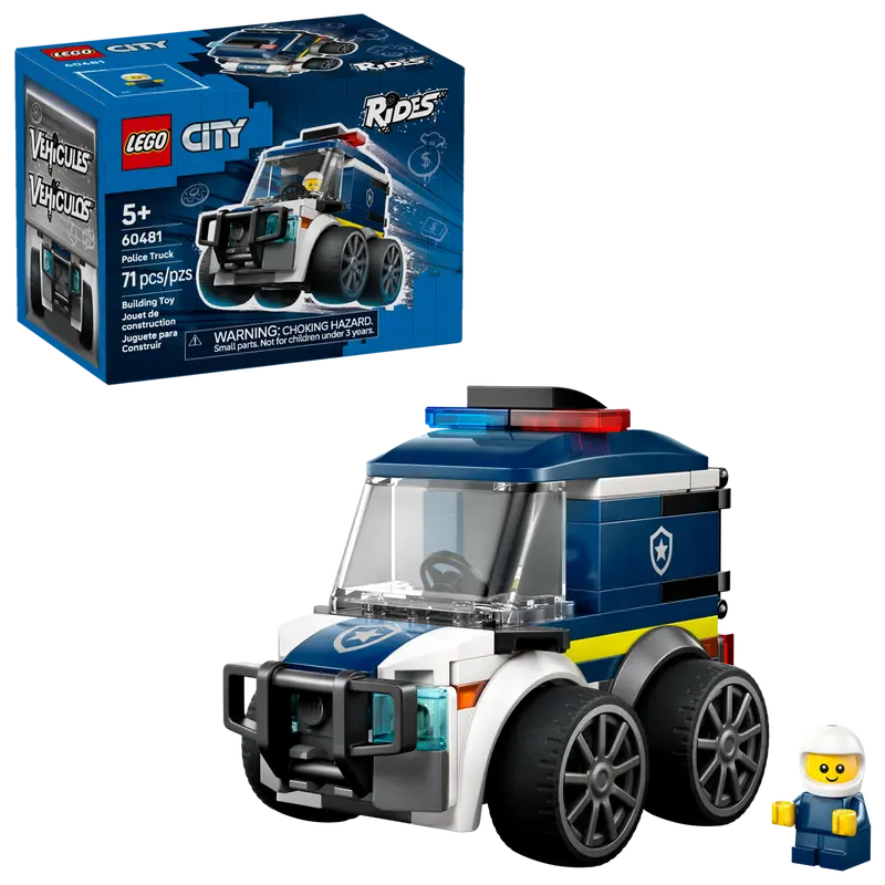 Lego City Rides - Police Truck 60481