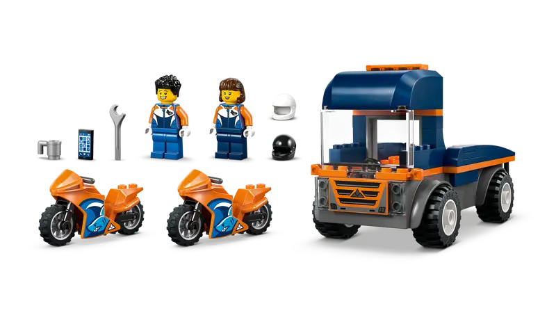 Lego City Motorcycle Transporter 60491