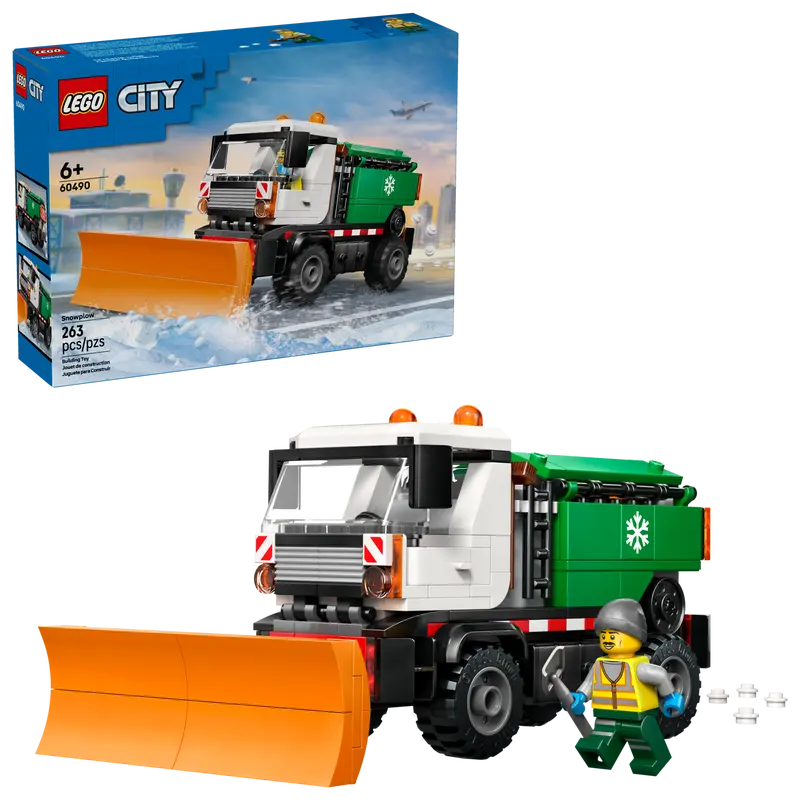 Lego City Snowplow 60490