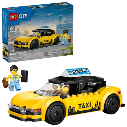 Lego City Yellow Taxi 60487