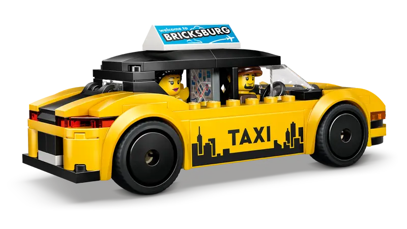 Lego City Yellow Taxi 60487