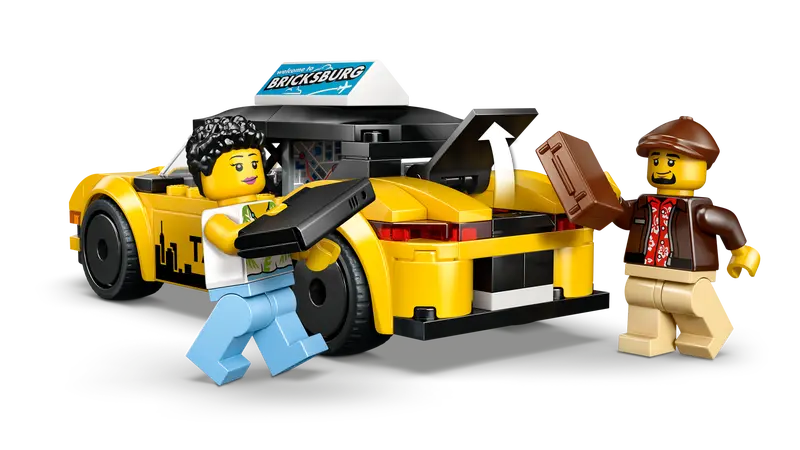 Lego City Yellow Taxi 60487