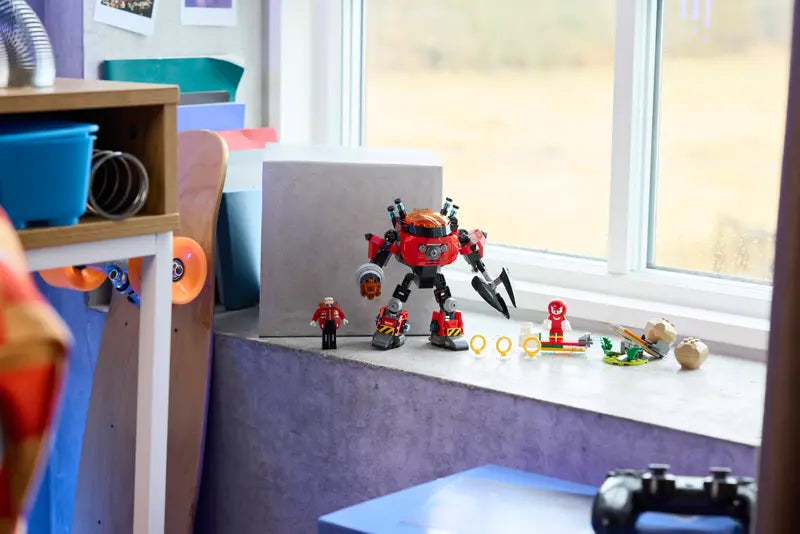 Lego Sonic Knuckles vs Dr Eggman Egg Mech 77005 (8432553623751)