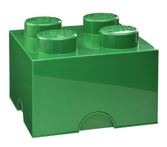 Lego Storage Brick 4 Green (7697952899271)