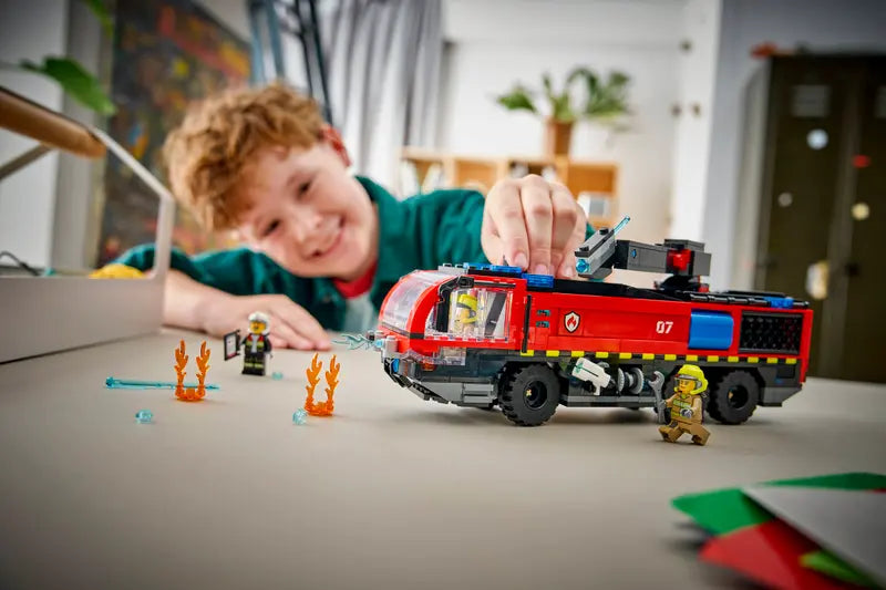 Lego City Airport Fire Truck 60499
