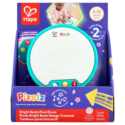 Hape Pixelz Bright Beats Pixel Drum