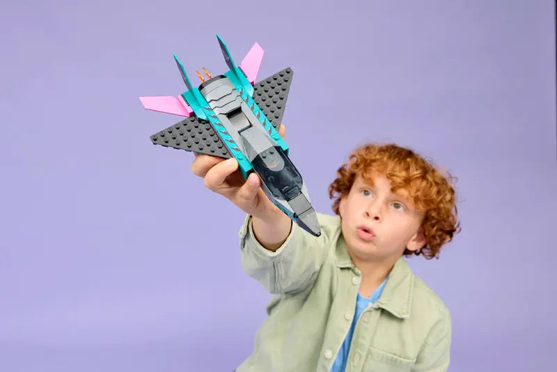 Lego City Jet vs Car 60489