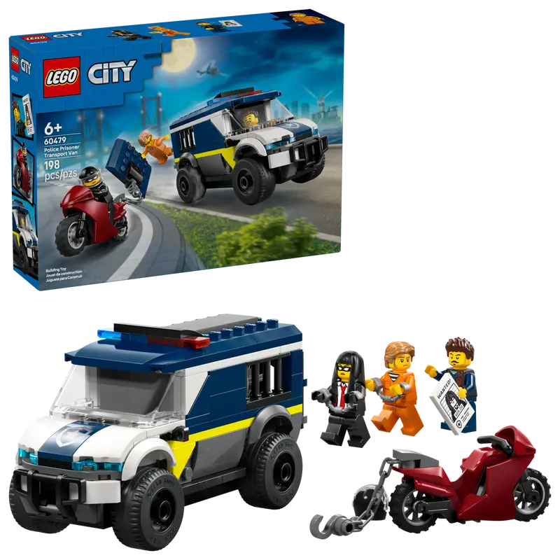 Lego City Police Prisoner Transport Van 60479