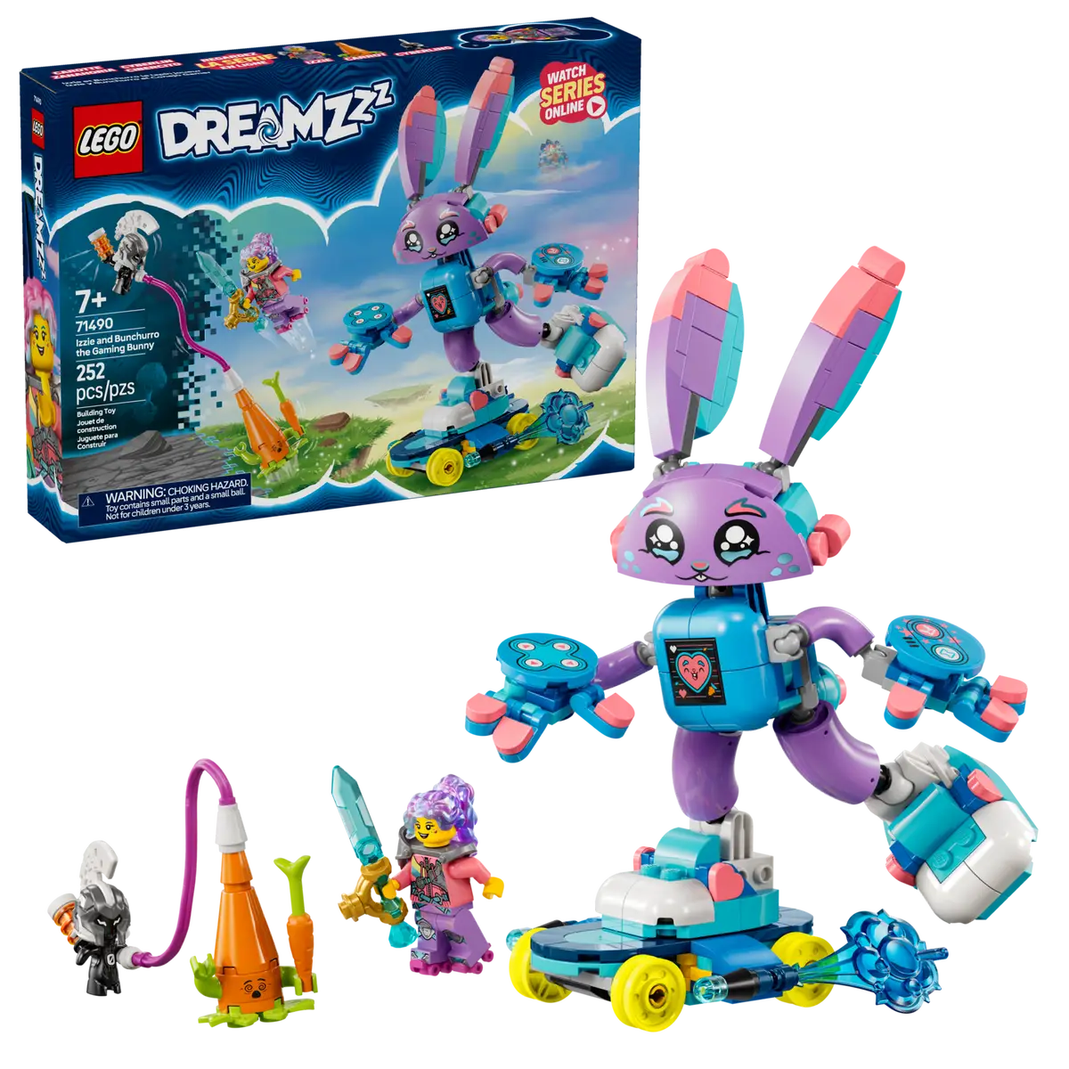 Lego Dreamzzz Izzie and Bunchurro Gaming Bunny 71490 (8297757573319)