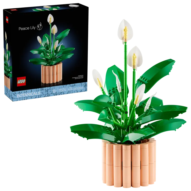 Lego Flowers Peace Lily 11504