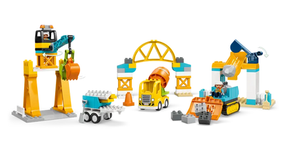 Lego Duplo 3 in 1 Construction Site and Vehicles 10476