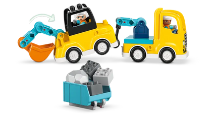 Lego Duplo 3 in 1 Construction Vehicles 10475