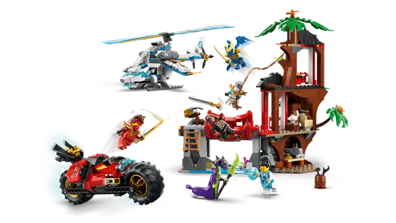 Lego Nin Ninja Vehicle Tree House Battle 71857