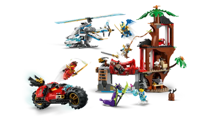 Lego Nin Ninja Vehicle Tree House Battle 71857