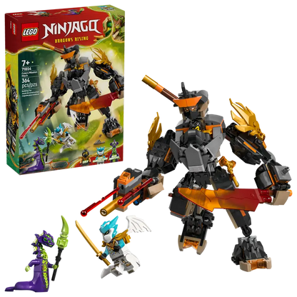 Lego Nin Cole's Mission Mech & Dragon Zane 71854