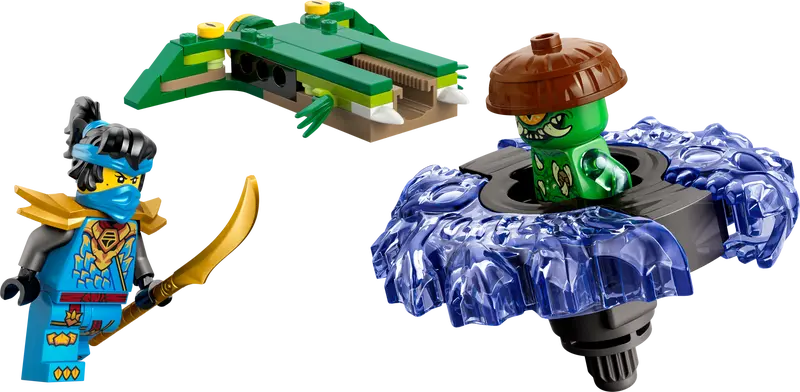 Lego Nin Nya vs Mutation Monster Spinner 71849