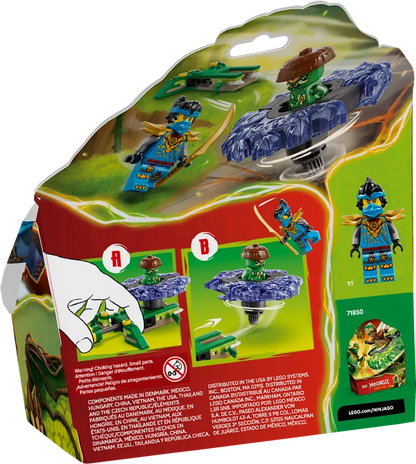 Lego Nin Nya vs Mutation Monster Spinner 71849