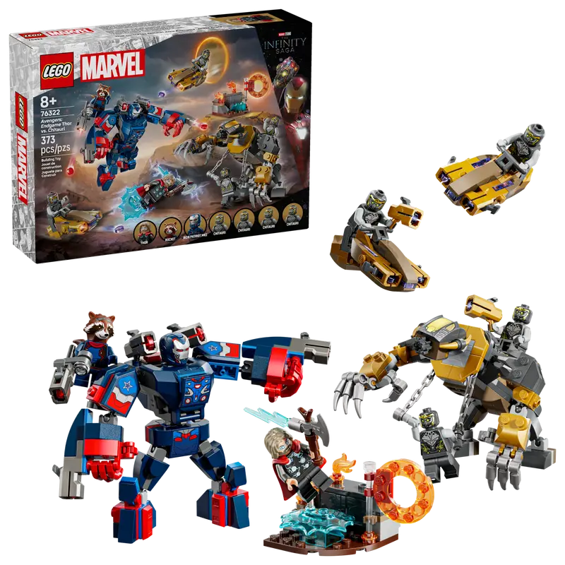 Lego SH Avengers Endgame Thor vs Chitauri 76322 (8432553590983)