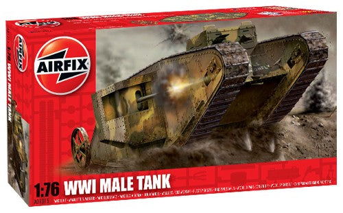 AFX 1:76 WW1 Male Tank Mk1 (7208583921863)