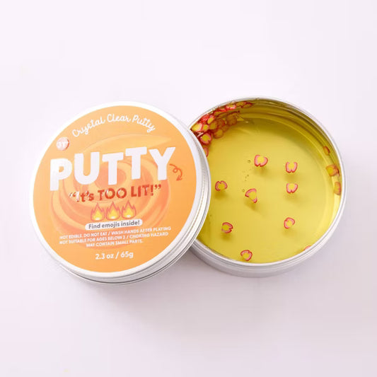Jadore Crystal Clear Putty Orange