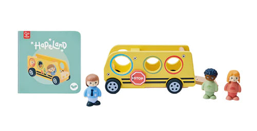 Hape The Lively School Bus (8441792561351)